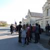 Rassemblement avant le défilé du 11 novembre