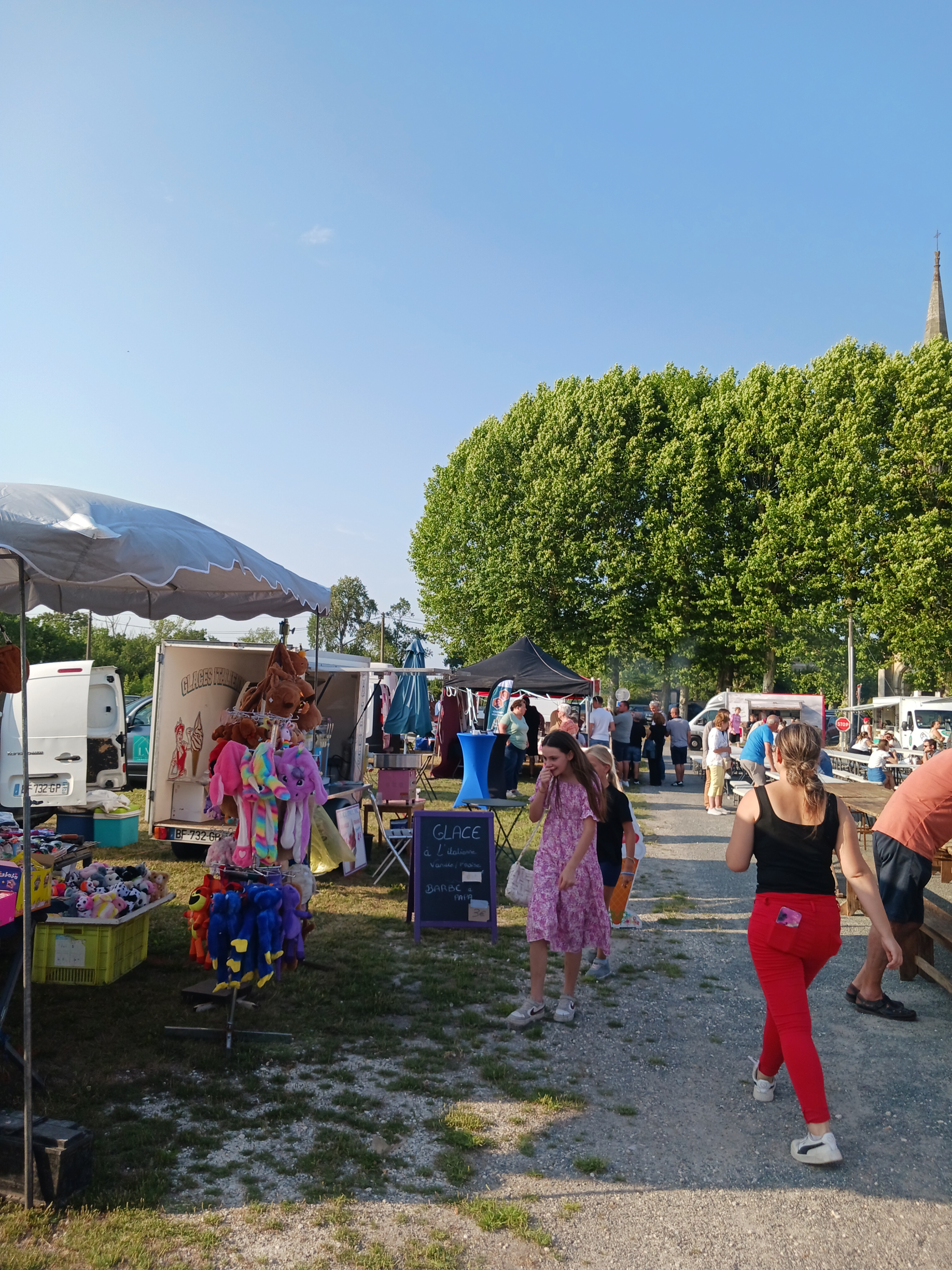 Marché nocturne du 18 juillet 2025