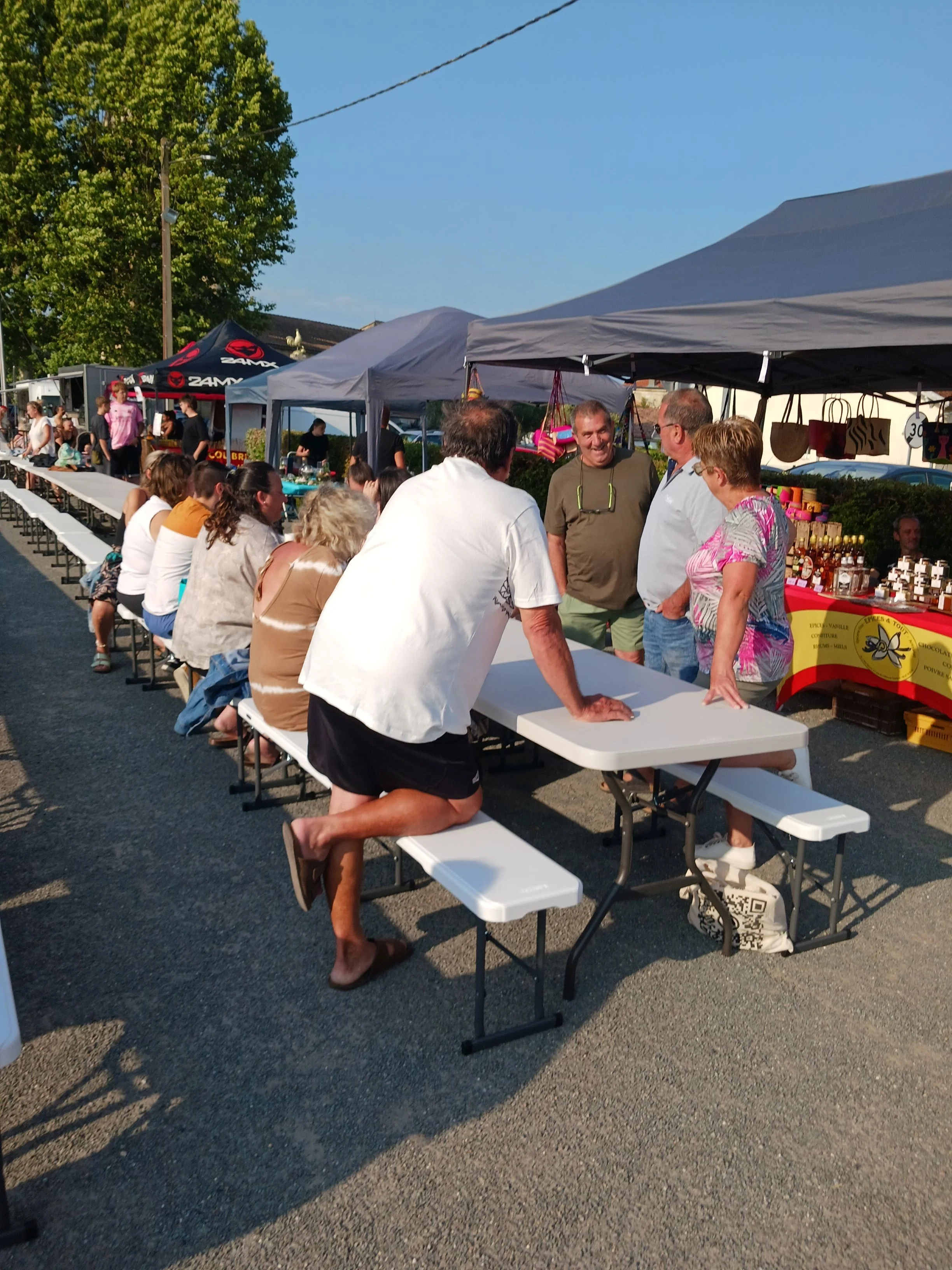 Marché nocturne du 18 juillet 2025