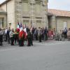 commémoration du 08 mai 2018: devant la mairie