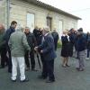 Cérémonie du 11 novembre 2014: rassemblement devant la Mairie