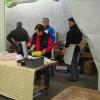 Marché de noël 2014: les traiteurs en action