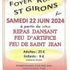 Feu st jean 22 juin 2024