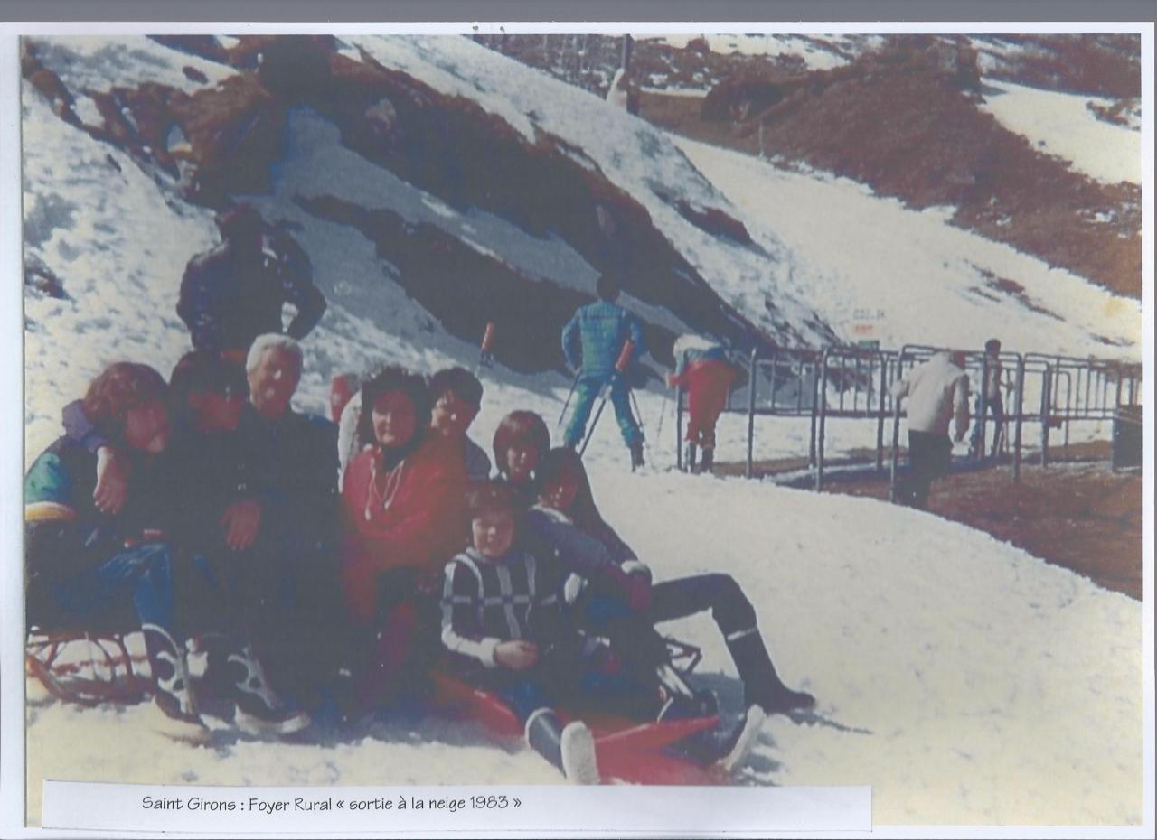 Foyer Rural crée le 18 mars 1980 , président Alain VEUILLE