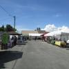 Marché du terroir: vue d'ensemble