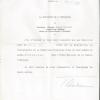 Lettre Ministére Intérieur à Céleste BERTEAUD