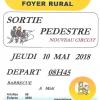 Sortie pédestre du 10 mai 2018: affiche