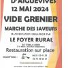 Vide grenier du 12 mai 2024