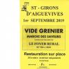 Vide grenier et marché des saveurs du 1er septembre 2019